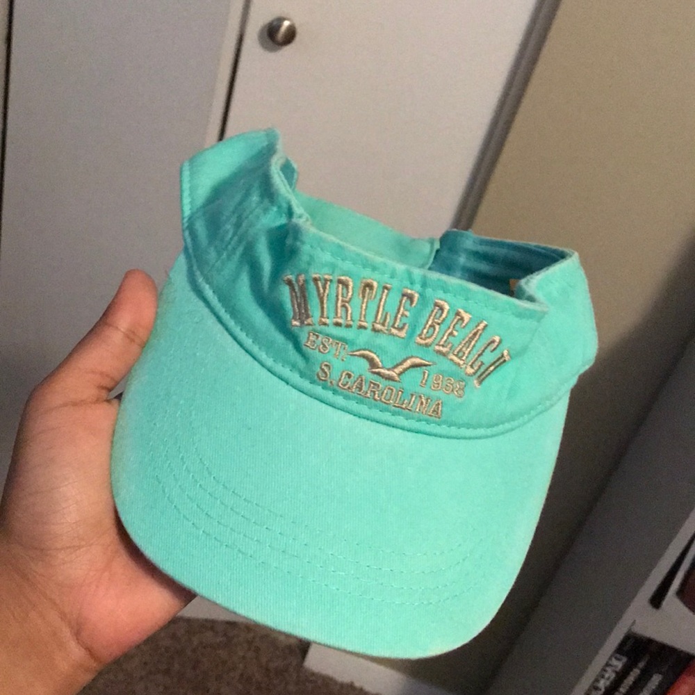 Myrtle beach mint color visor